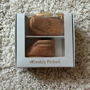 Freshly picked baby shoes